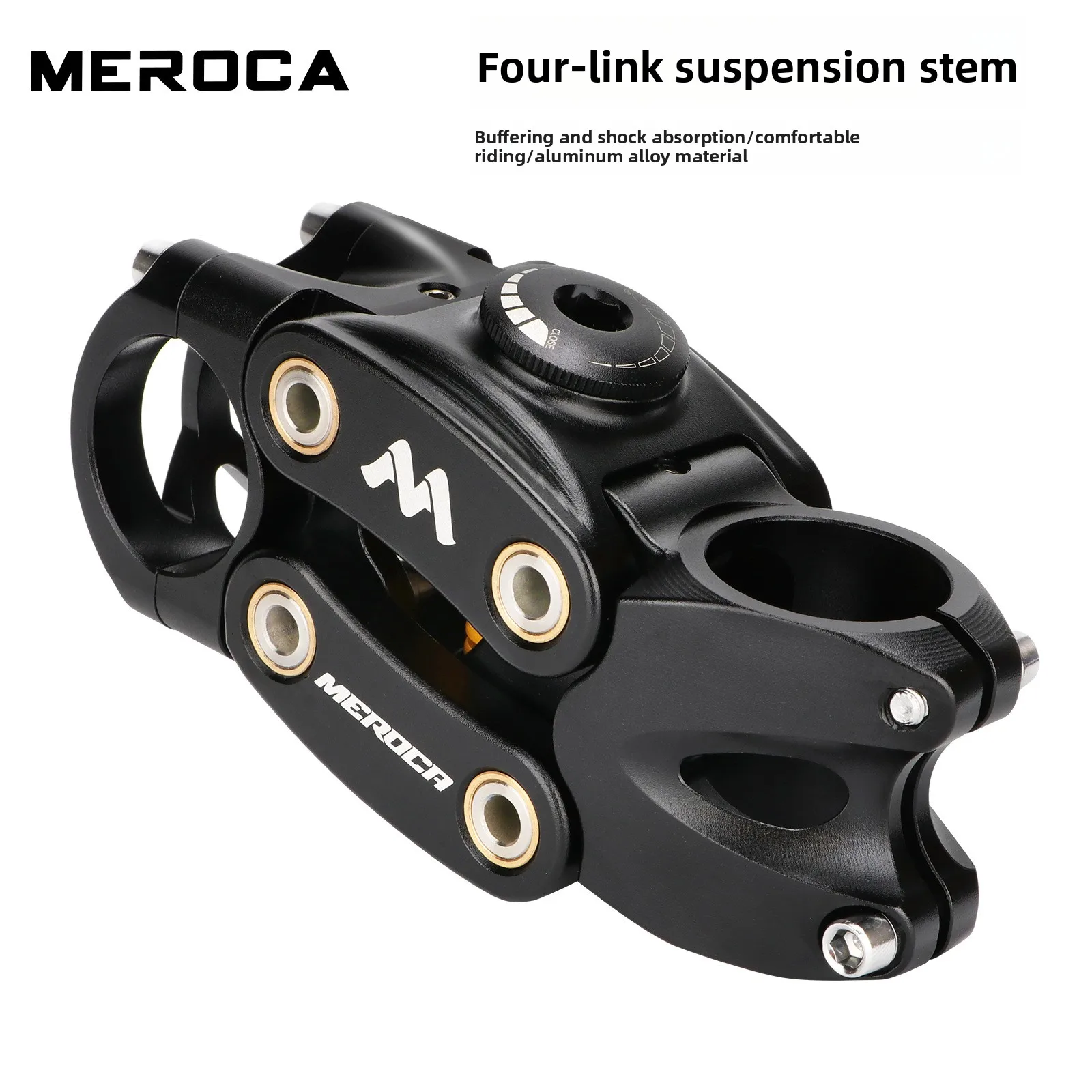 

MEROCA Shock Absorber Riser, Mountain Bike Off-Road Wagon Grave Gravel Gravel Road Bike Shock Absorber Riser
