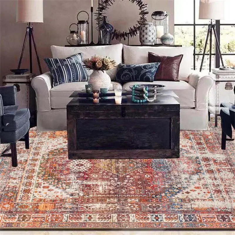 Vintage Moroccan Carpet Livingroom Classic Bedroom Rug Home/Office Coffee Table Floor Mat Study Room Rugs And Carpets Kids Mats