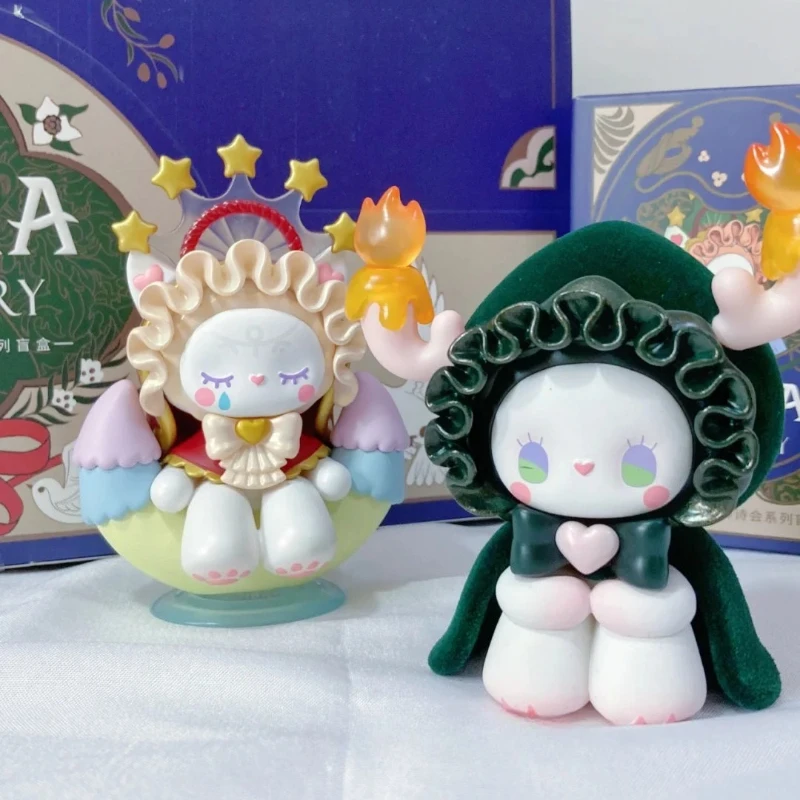 

Lovely Lucky Emma Poetry Series Mystery Box Toys Anime Figures Dolls Desktop Decoration Ornament Birthday Gifts Blind Box Hansel