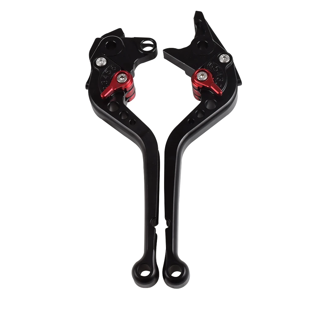 For Suzuki GSXR 600 / 750 1996-2003 GSX R1000 GSR750 GSX-S750 TL1000S SFV-650 SV650 X / S DL 650XT V-Strom GSR 600 ABS GW250 RV200 Motorcycle Adjustable Long Black Coat Brake Clutch Levers