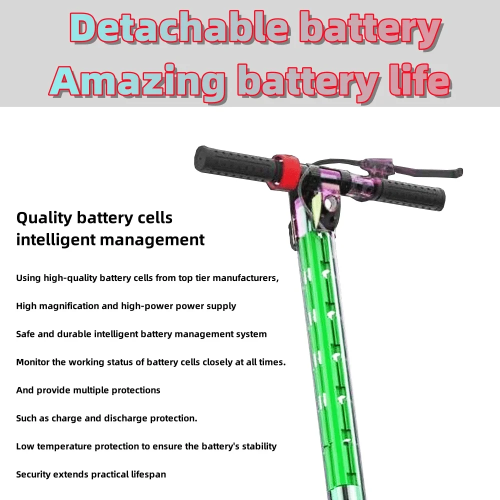 36V 5200mAH X7 Scooter Replace Rechargeable Lithium Battery Pack 187Wh , HX Scooter Battery Accessories