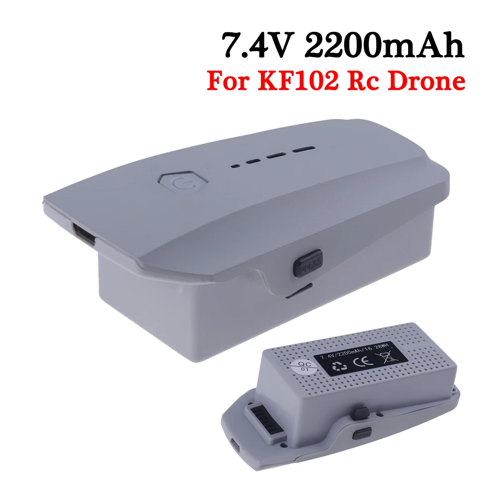 7.4V 2200mAh Lipo Battery for KF102 / KF102 MAX Camera Drone RC Quadcopter Spare Battery Accessories