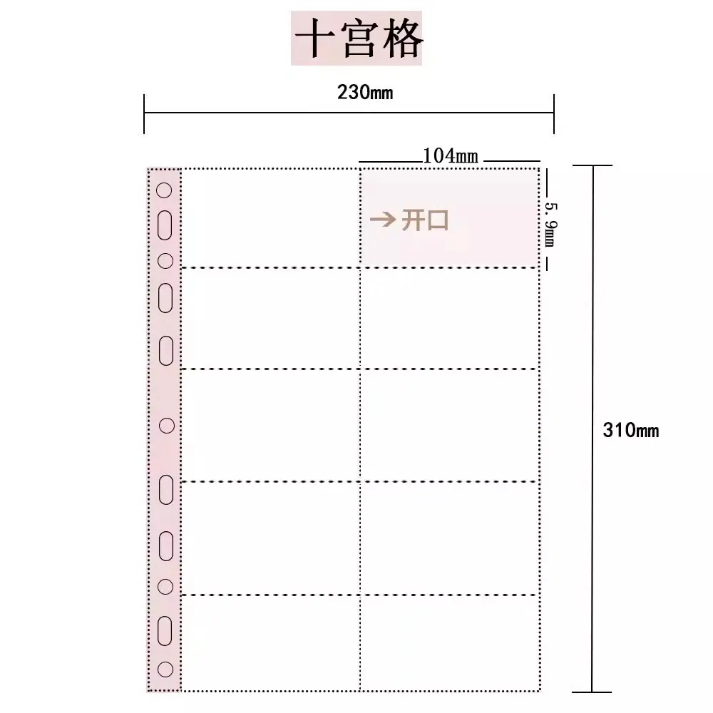 A4 Broodkaartenalbum Grote Capaciteit Hardcover 9-Vakjesmap voor Kpop Idol Fotokaarten Polaroid Postkaarten Verzamelen