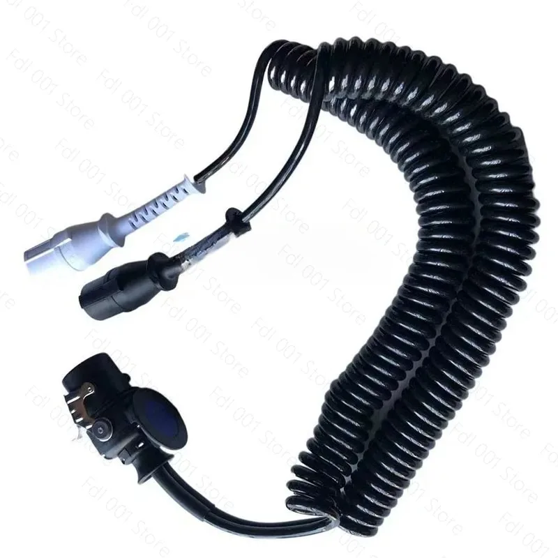 High-quality power cord connecting cable 15 cores to 7 cores, one tow two lengthened trailer line