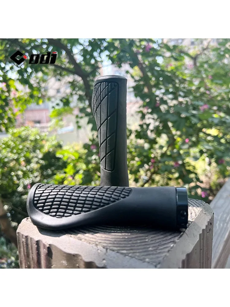 AliExpress ODI Bicycle Grips Ergonomics Soft Silica Gel mountain Bike Grips Mtb Cuffs Waterproof Mtb Bike Handle Lock on Bicycle Handles