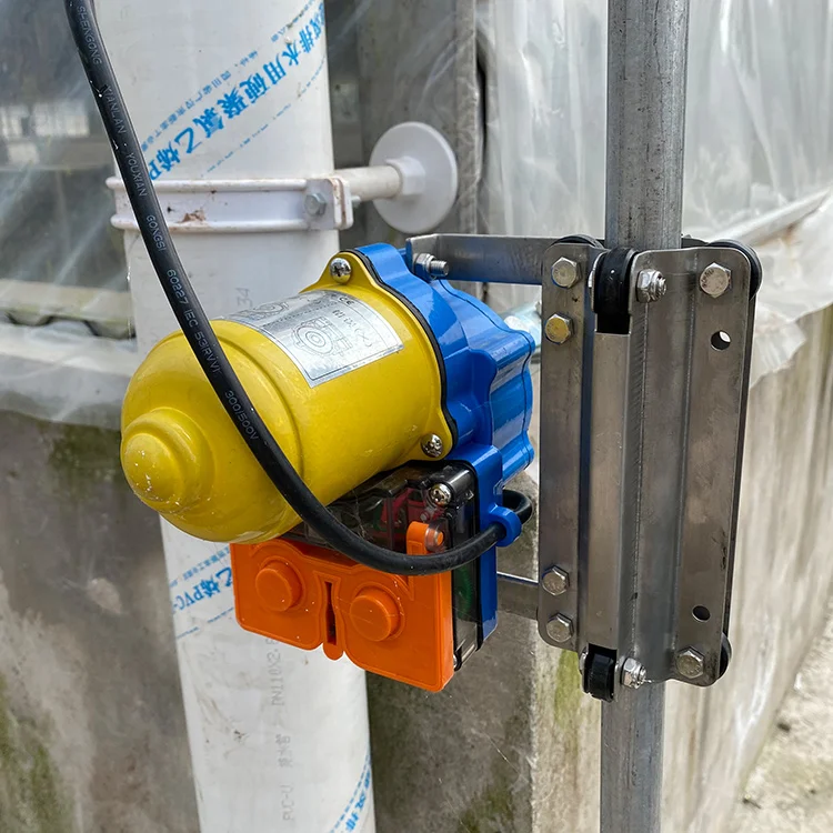 

2025Automatically Cheap Greenhouse Electric Plastic Film Roller Film Roll up Motor for Ventilation System