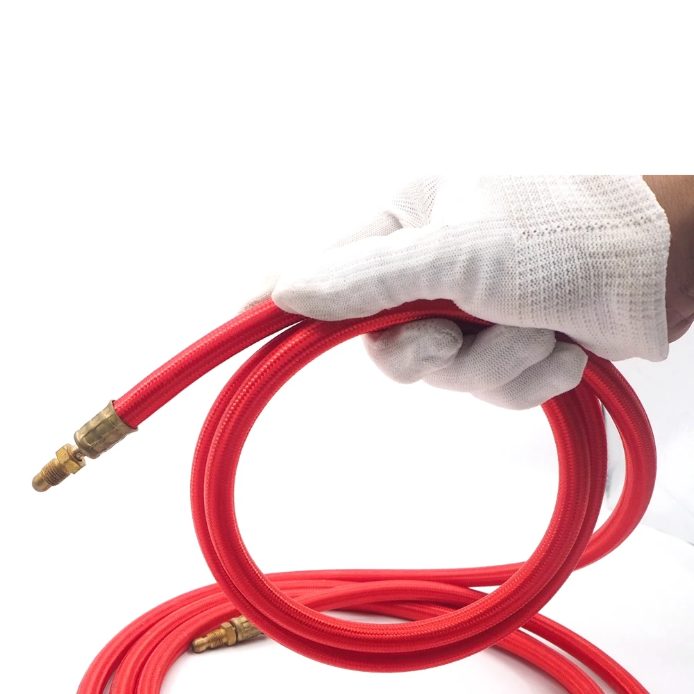 WP9 WP17 Series Superflex Welding TIG Torch Power Cable Red Super Soft Hose Welding Accessories 12.5FT