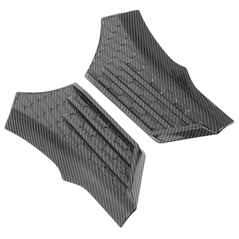 

ABS Carbon Fiber Car Hood Side Fender Panel A-Pillar Base Trim Sticker For Ford Maverick 2022-2025 Car Accessories