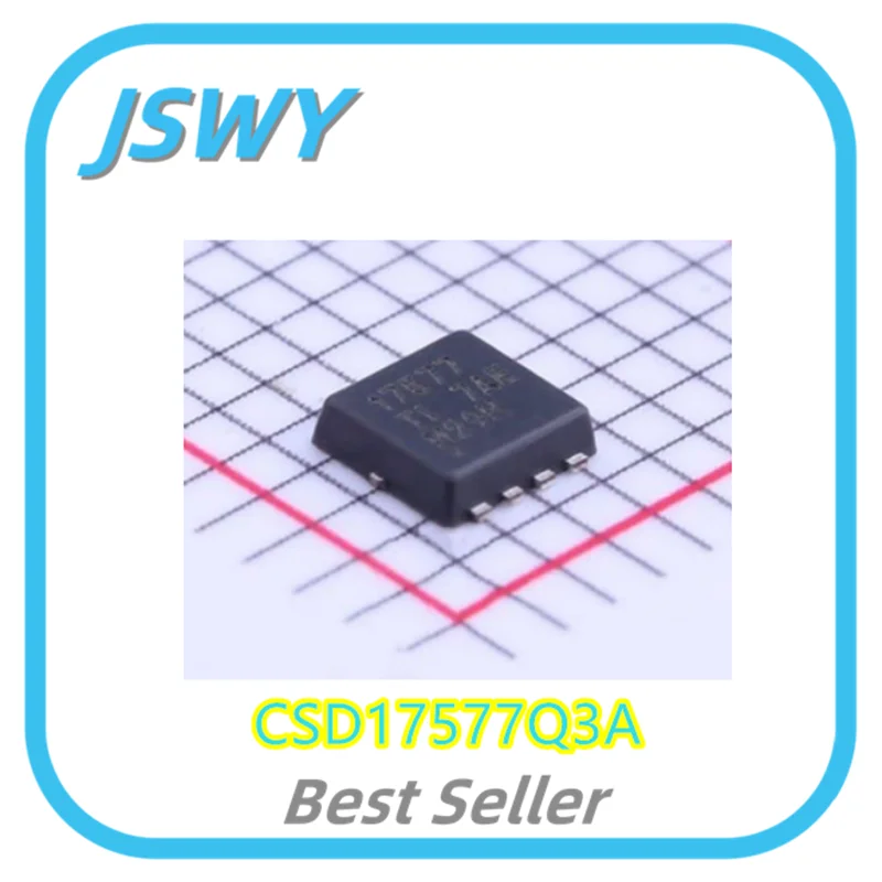 (10/50pcs) CSD17577Q3A CSD17577 Silkscreen 17577 VSONP-8 MOS FET IC Brand New in Stock Ships Fast in Stock, Fast Shipping