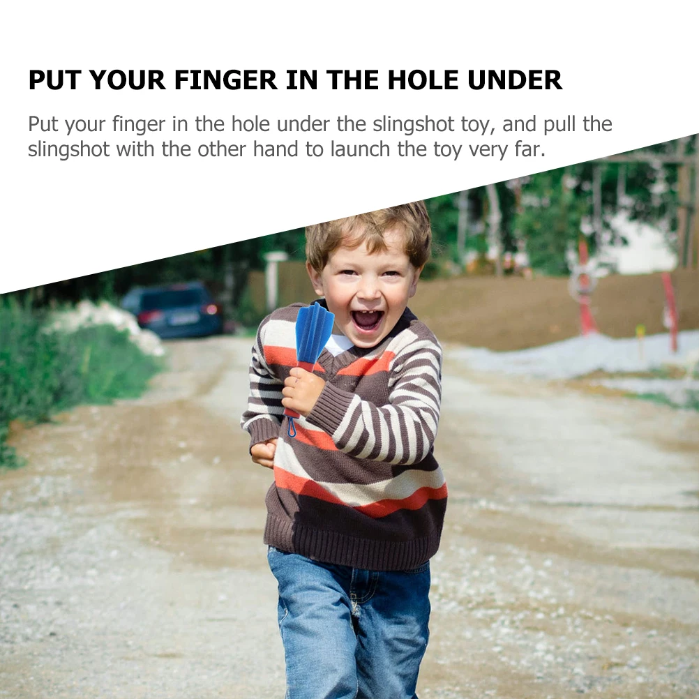 

6 шт. ракетки на палец в форме ракеты для детей, хитрые игрушки, товары для вечеринок, многоразовые водонепроницаемые игрушки для улицы и дома