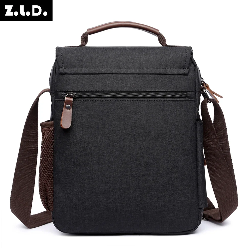 

Casual Men's solid color messenger tool bag leisure messenger shoulder bag vintage polyester messenger bag for Ipad