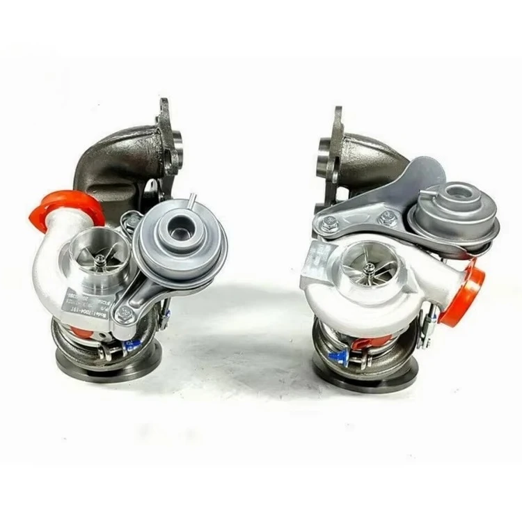 Flow Billet Twin Turbocharger TD04 17T 19T N54 Turbocharger Charger for  535I 49131-07017 49131-07030