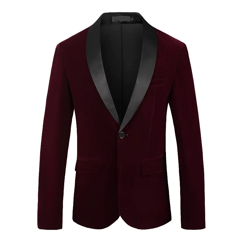 Chaqueta de esmoquin de talla grande para hombre, traje de padrino de boda Popular, traje de novio, P005