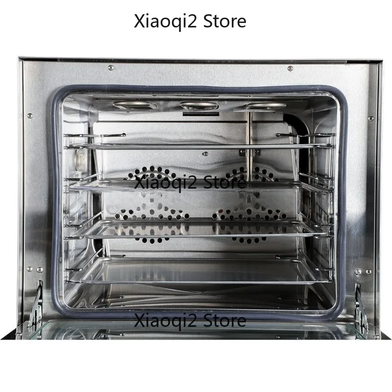 Commercial Desktop Hot Air Circulation Oven with Full View, Spray Function, and Four-Layer Multifunction Hot Air Baking