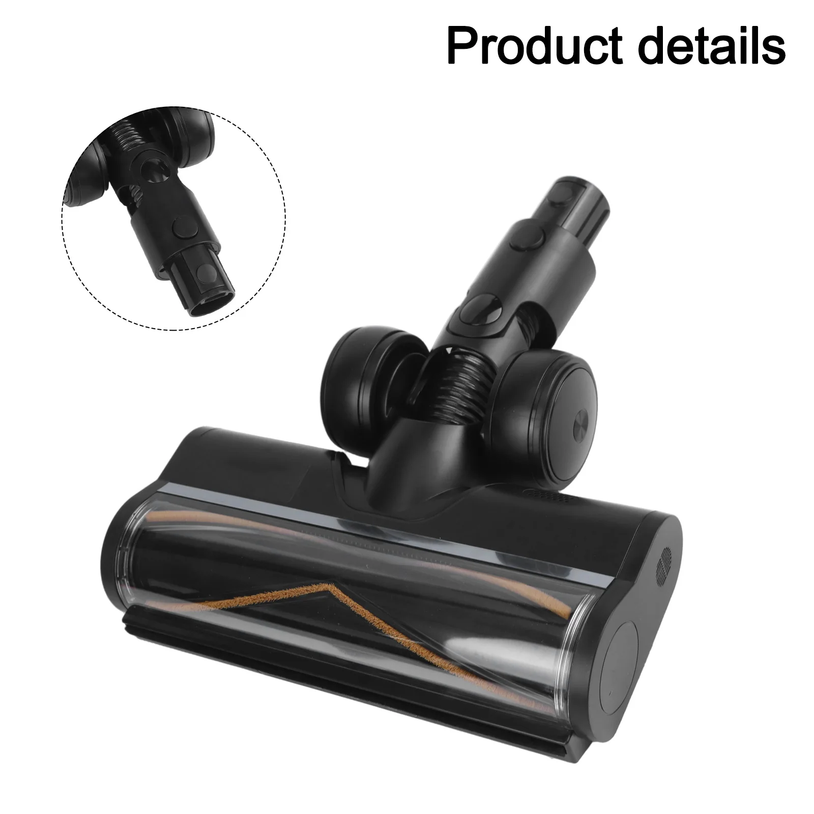 Easily Replaceable Electric Roller Brush Head Designed to Work Seamlessly with Popular Cordless Vacuum Cleaner Brands and Models
