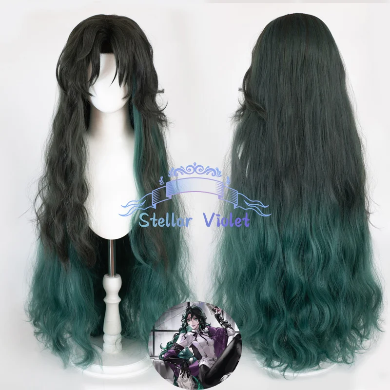 Igny شعر مستعار تأثيري مقاومة للحرارة لعبة الطريق إلى أي مكان زويا تأثيري بيروكات صناعية Crache الغراب هاميل تترا أنيمي شعر مستعار هالوين #5