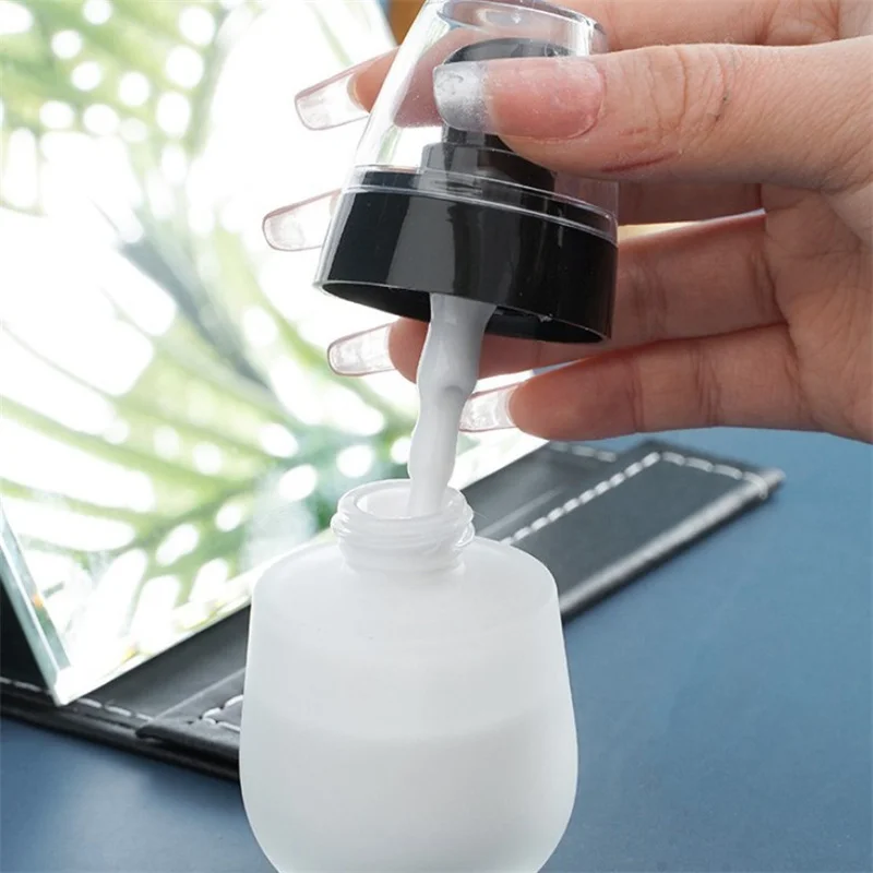 فراغ متجمد الزجاج زجاجة فارغة إعادة الملء الحاويات 30 مللي ماكياج التجميل كريم وجه غسول جرة المراهم مضخة زجاجة السفر