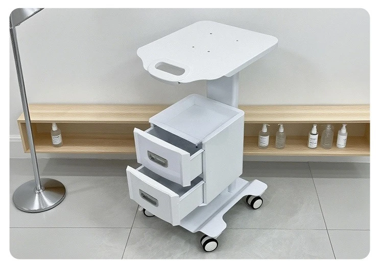 *  Mobile Hospital and Beauty Laser Machine Trolley Stand Table Facial Spa Salon Trolley Cart for Sale