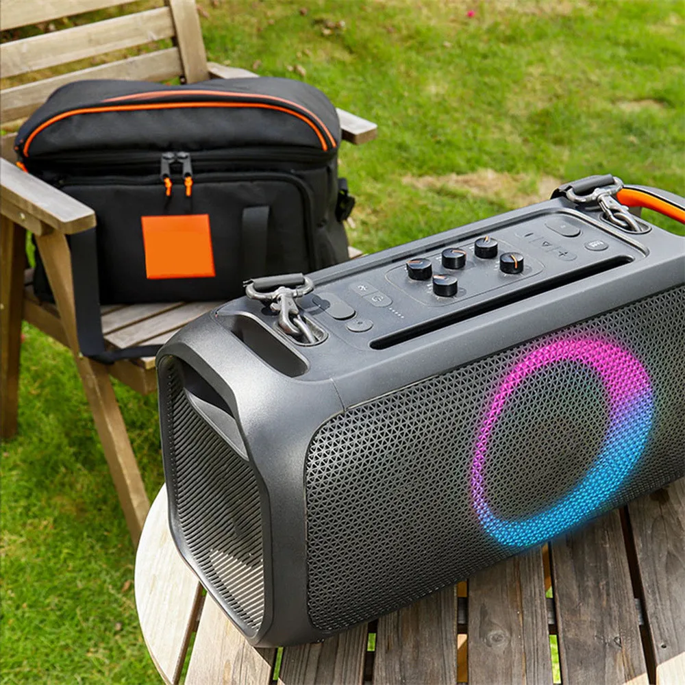 Waterproof Speaker Bag Large Capacity Foldable Protection Speaker Storage Bag for JBL Partybox ON-THE-GO Carrying Case Handbag
