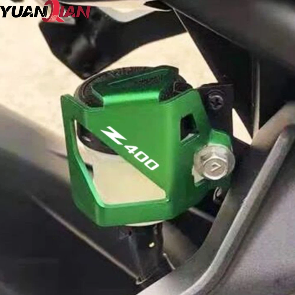 

Moto Parts For Kawasaki NINJA400 Z400 2017-2019 Motorcycle Accessories Rear Brake Fluid Reservoir Cover Guard Cover Protector