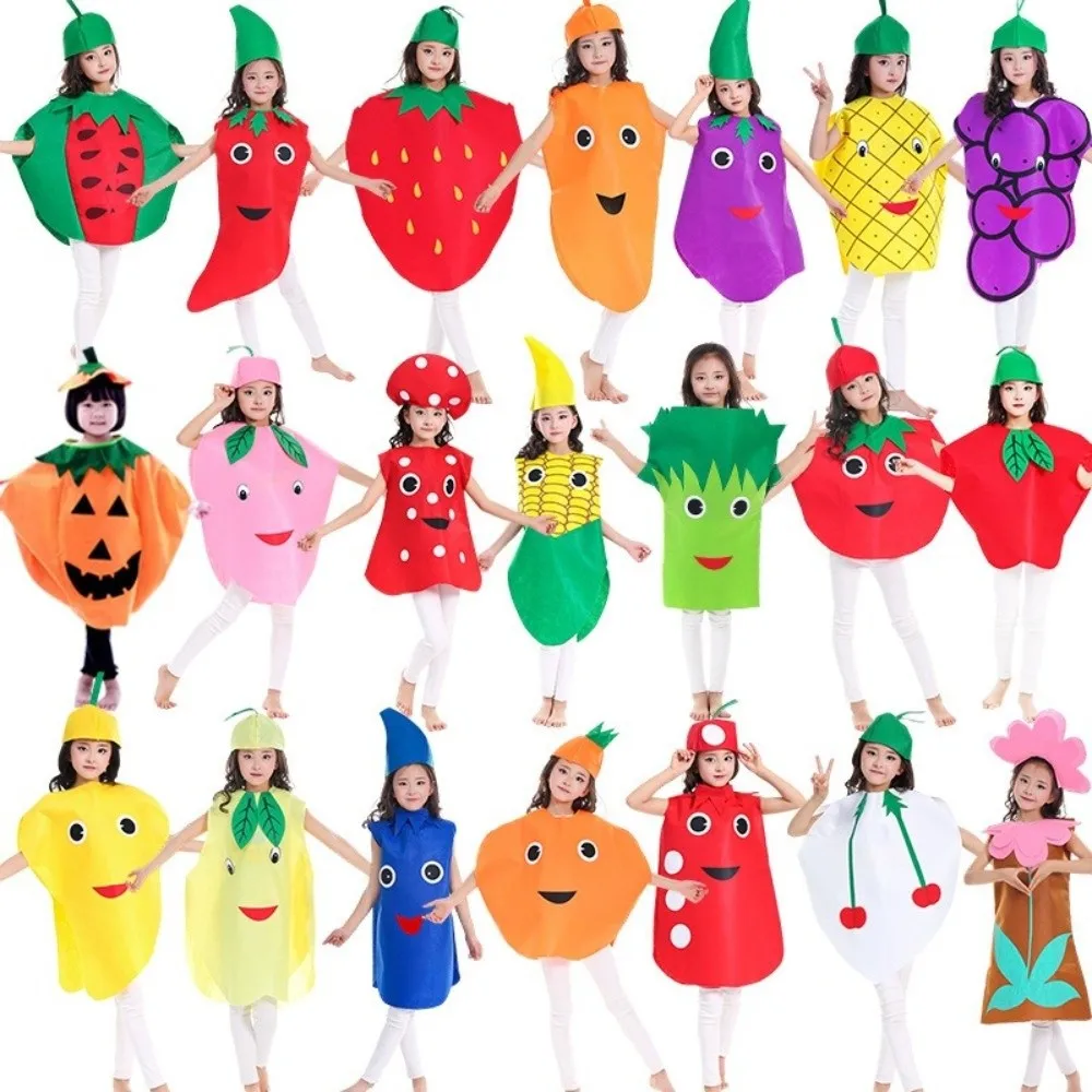 Fruit Fruit Vegetable Cosplay Costume Portable Cosplay Dance Performance Costumes 90-140CM Performances Cos Clothing view 5