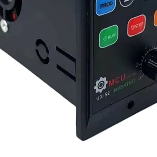 Single phase to three phase VFD inverter for motor speed control 450 750 1 1 kilowatt with overload and short circuit protection