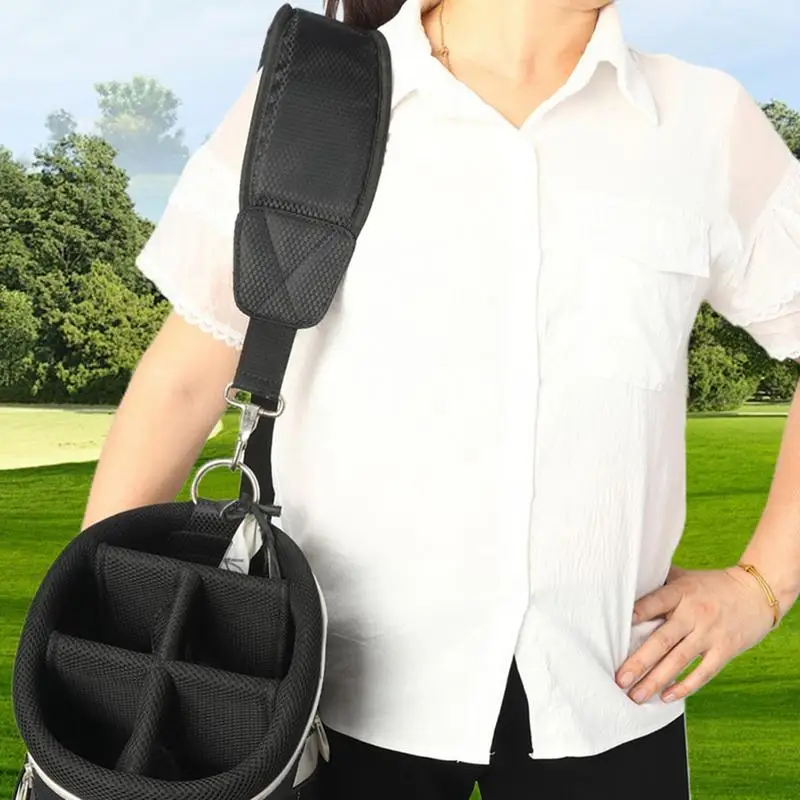 

Golf Bag Straps Adjustable Golf Bag Straps Single Padded Shoulder Strap Comfortable Golf Bag Carry Strap Adjustable Golf Bag