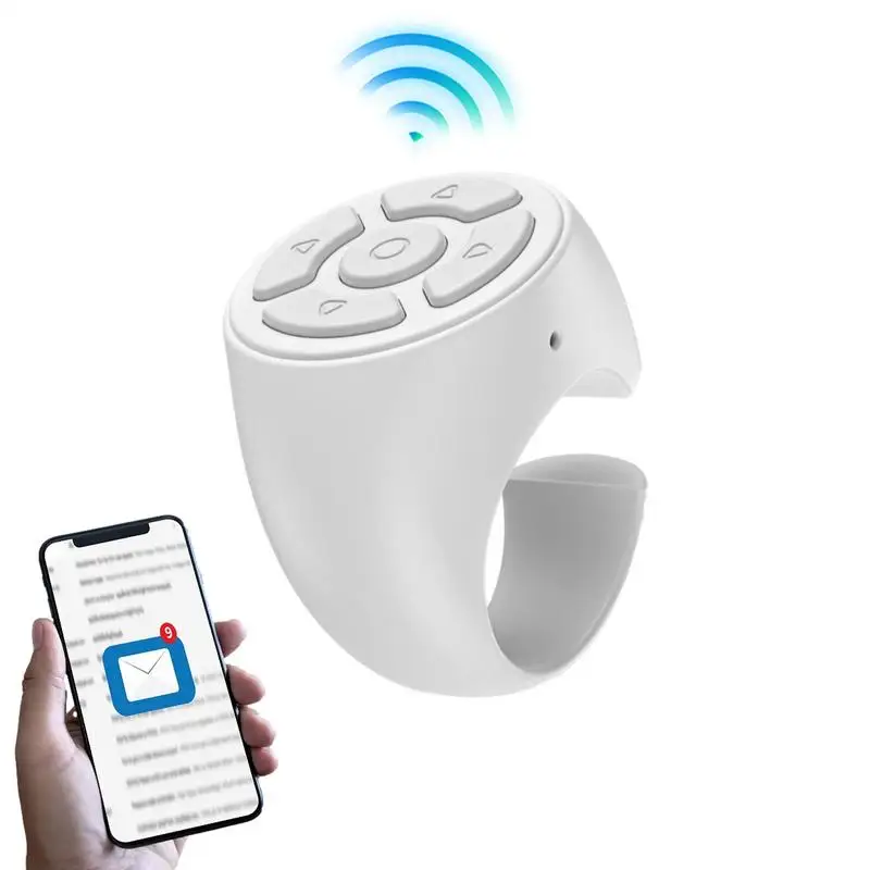 Blue Tooth Remote Control Scrolling Finger For Tik-tok Remote Mobile Phone Video Remote Control Selfie Stick Camera Controller