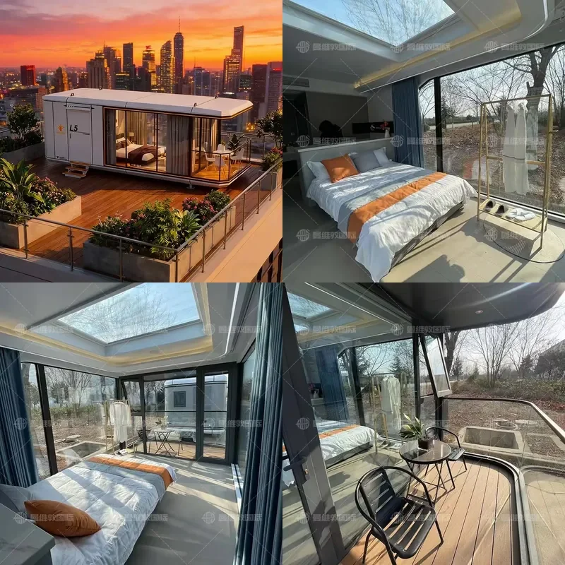 Modern Breathable Mobile Container House Total Solution for Supermarket Office Workshop Living Room Bathroom Hall Use
