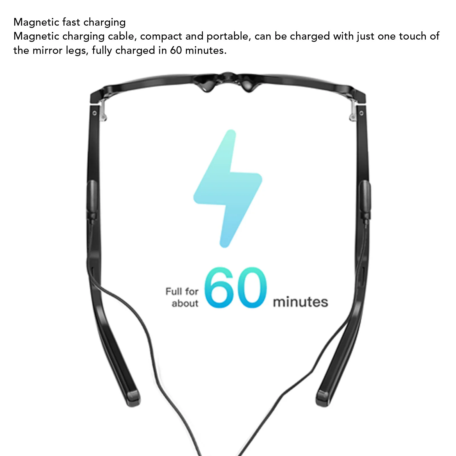 نظارات بلوتوث الذكية مع التطبيق مكبر صوت هاي فاي للحد من الضوضاء هيئة التصنيع العسكري Ai نظارات الترجمة يدعم 134 لغة لمكالمات الموسيقى #2