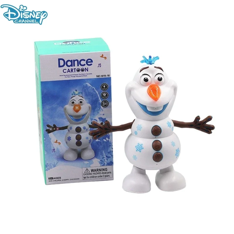 

New Disney Cartoon Frozen Olaf Action Figure Dance Olaf Electric Toy Collectible Decor Children's Charm Birthday Festival Gift