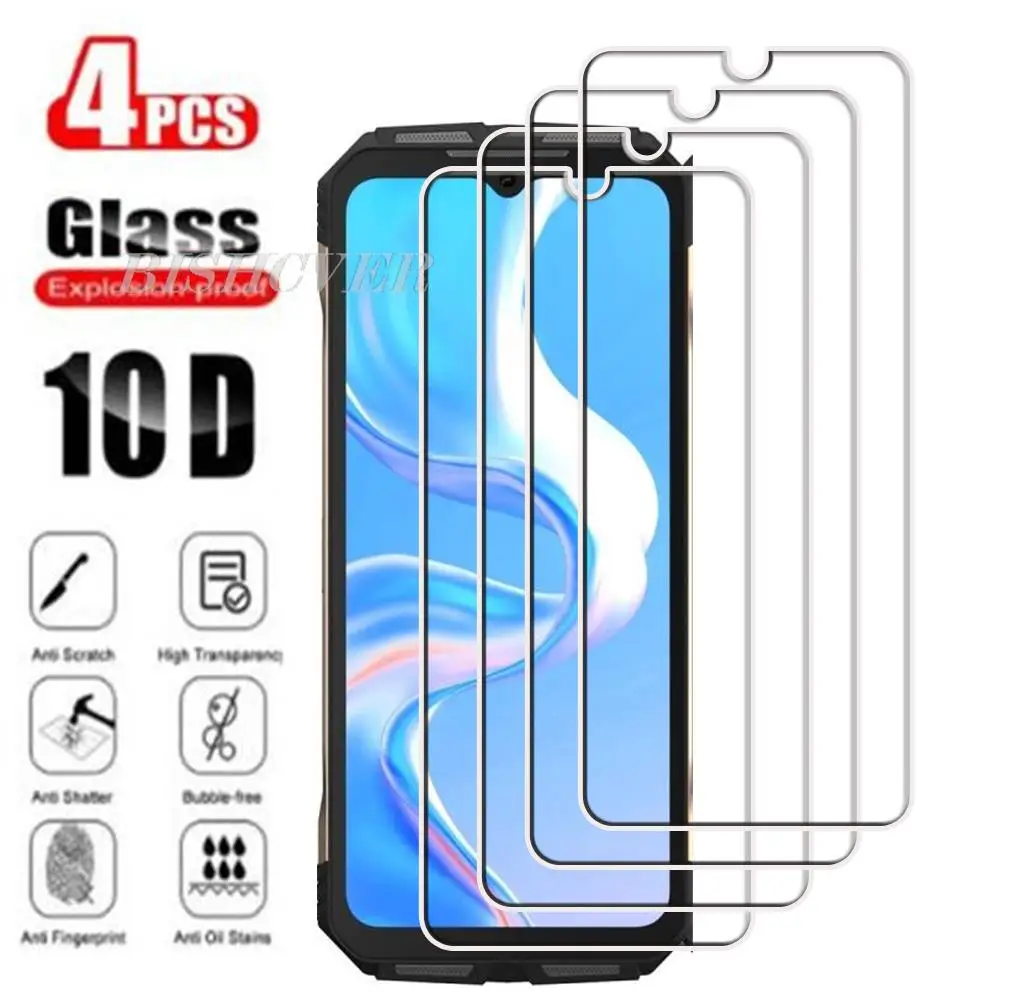 4Pcs Tempered Glass For Doogee V31 GT V 31 6.58