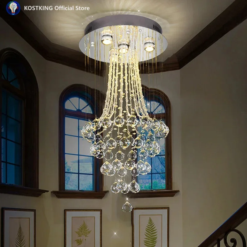 Modern Crystal Stai…