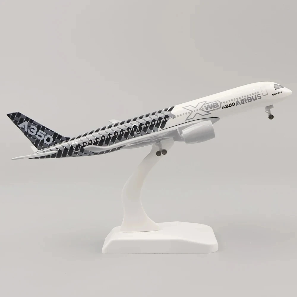 20CM A350 XWB Airline Model Plane Prototype Airbus A350 Aircraft Alloy Metal Diecast Airplanes Resin Plane for Collection