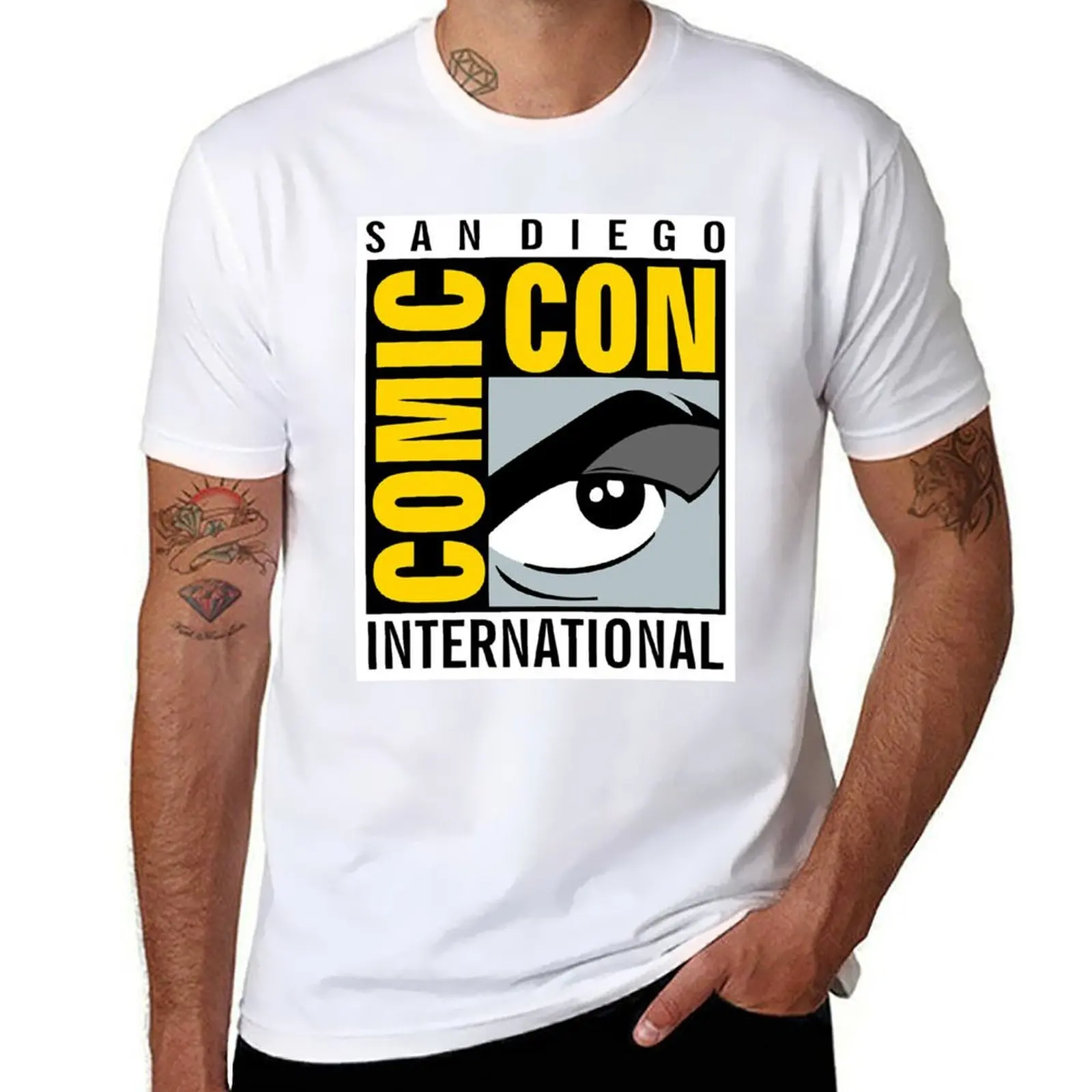 

Comic Con No Border T-Shirt g man t shirts for men man t shirt graphic T-Shirt