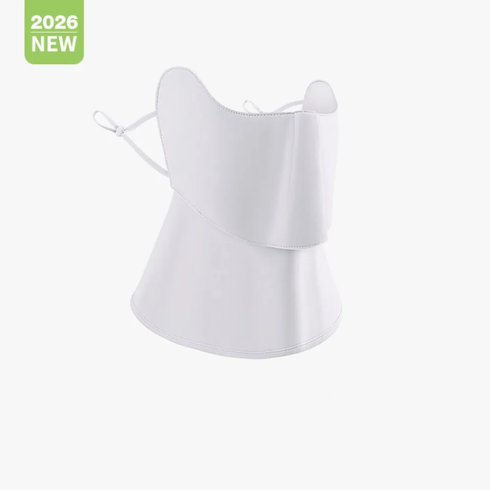 

Elastic Summer Ice Silk Mask Breathable Magnetic Face Cover Open Style Sunshade Sunscreen Face Scarf Sports