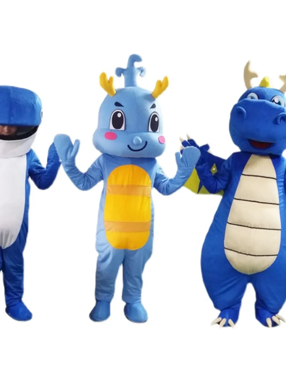 Dinosaur Mascot Costume Character Amusement Parkfunfair Animation Fancy Dress Halloween Party