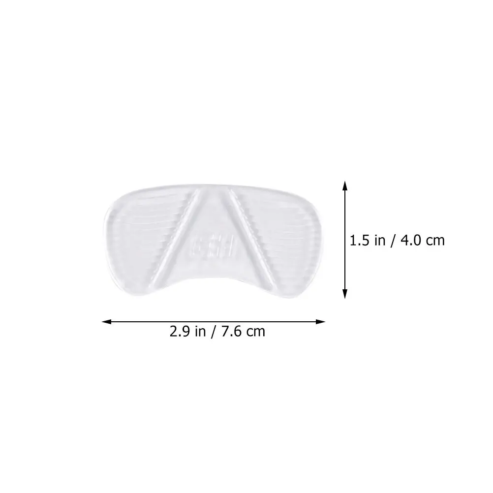 

4pcs Anti-Slip Heel Pads Wear-Resistant Replaceable Heel Cushions For Sports Shoes Casual Work High Heels Foot