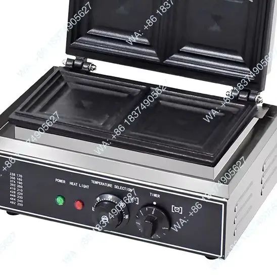 1pcs Sandwich popping toast electric hot press edge banding pocket bread machine