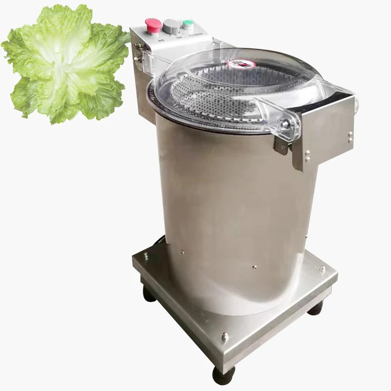 آلات تجفيف الخس والخضروات الاحترافية آلة تجفيف الطرد المركزي للأغذية التجارية والخضروات والفواكه