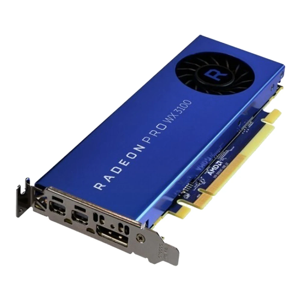 Lotorasia com NV Radeon Pro WX3100 4G placa gráfica profissional para CAD/PS pintura 3D modelagem renderização