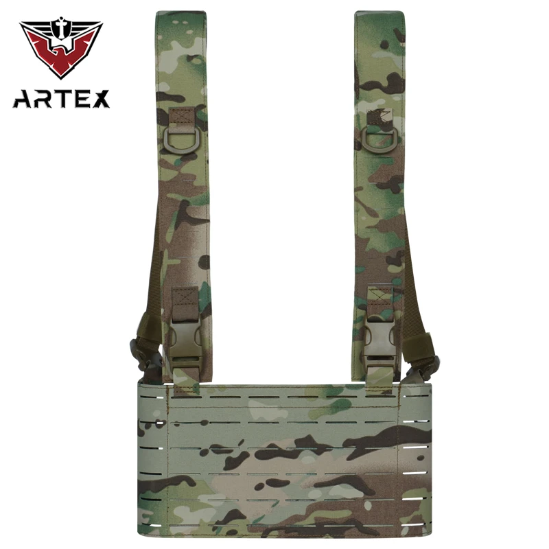 Artex Tactical Chest Rig MK5 Mag Pouch Molle System Micro Fight Chassis Front Panel JPC Plate Carrier Airsoft Militar Gear