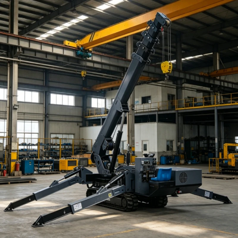 Customized Spider Articulated Boom Lift Crane 25t/4t/500kg/200kg 18.3m Telescopic Long Boom Low Fuel Consumption Battery/Diesel