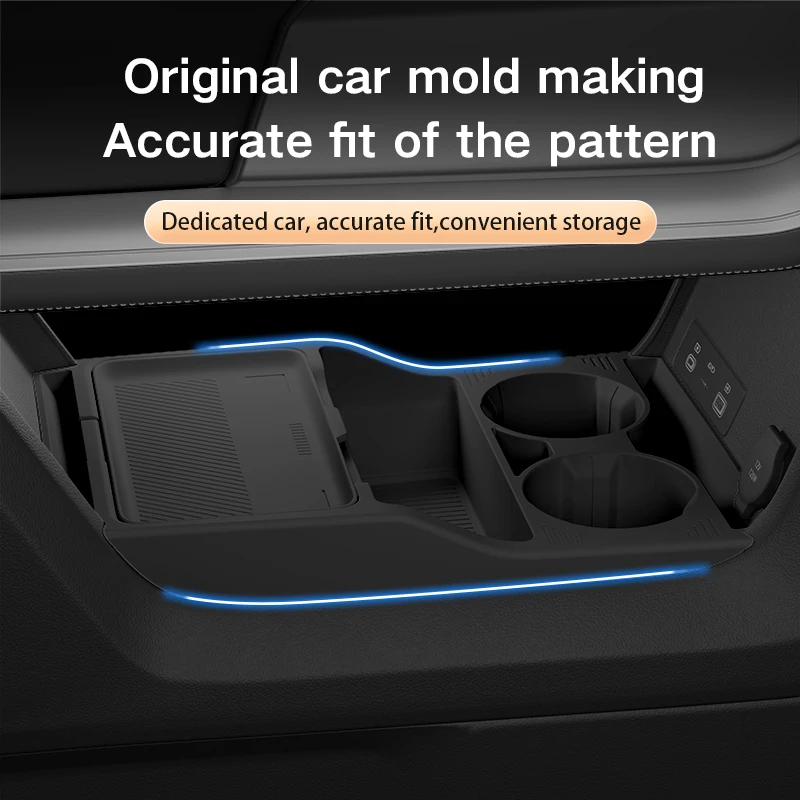 Hot Sale for BYD Tai 3 Base Version Center Console Storage Box Armrest Lower Organizer Car Interior Modification Accessories