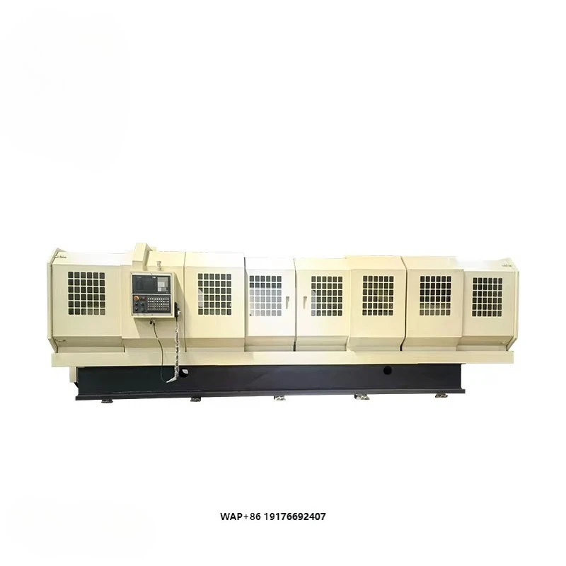 High-Tech CNC Deep Hole Drill Machine for Barrel & Round Bar Machining Equipped with Motor and PLC Core Components