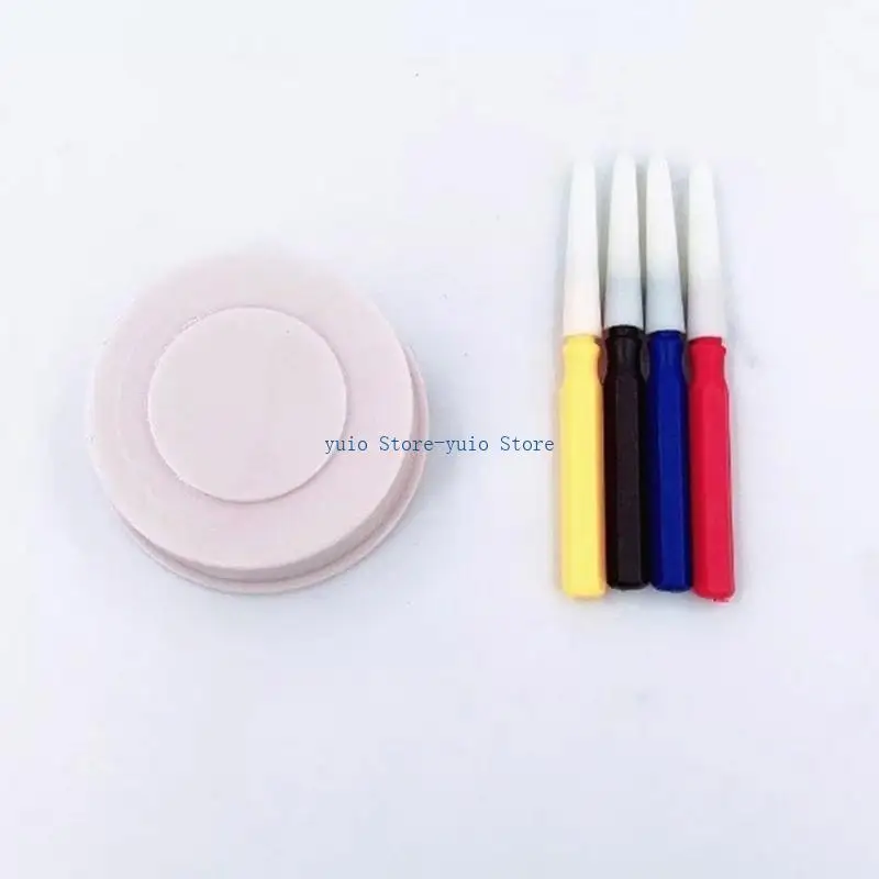 X7XB Metal Oil Pens for Watch Maintenance and Gear Lubrication Pen Needle Lubricator Essential Watch Repair Tool Oiling Pens