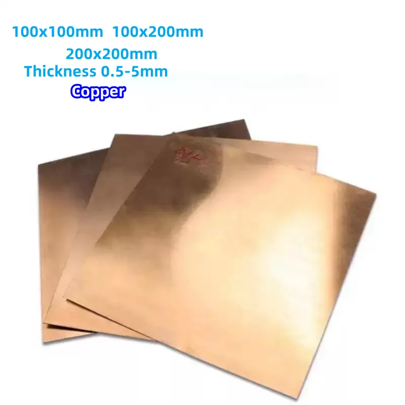 Beryllium Bronze Sheet C17200 Beryllium Copper Alloy Plate High Hardness Wear Resistant Laser Cutting