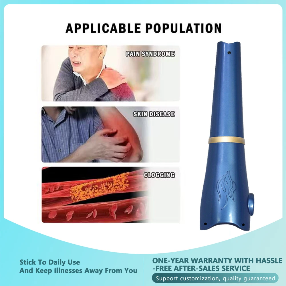 Iteracare 1200W Ventilador Terahertz de alta frequência Varinha Máquina de fisioterapia Tecnologia de terapia por ondas celulares para cuidados com o corpo