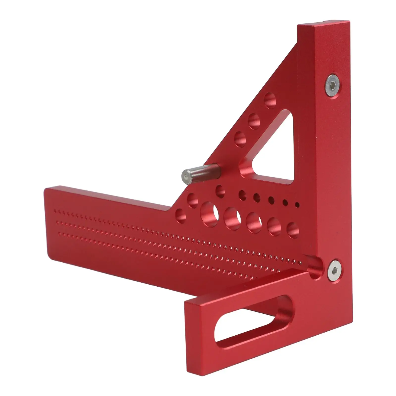 3D Carpenter Square Degree Scriber Aluminum Alloy For Multi Angle Marking Ruler For Woodworking Construction DIY Measuring Tool