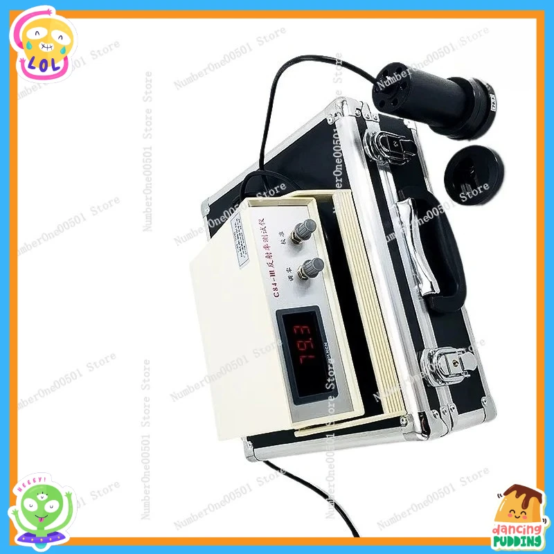 مقياس الانعكاسات C84 III لاختبار عتامة الطلاء الخارجي انعكاس الطلاء